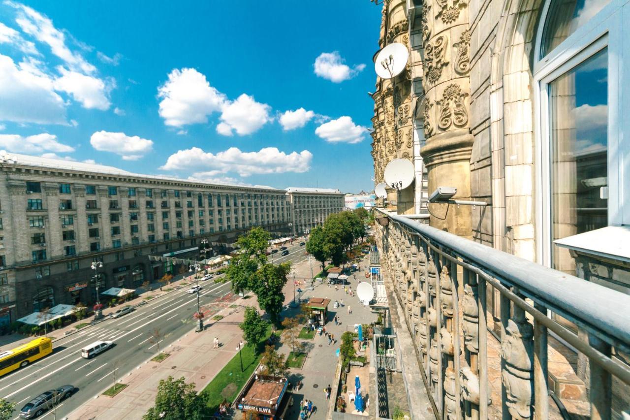 Квартира На Крещатике Kiev Exterior foto